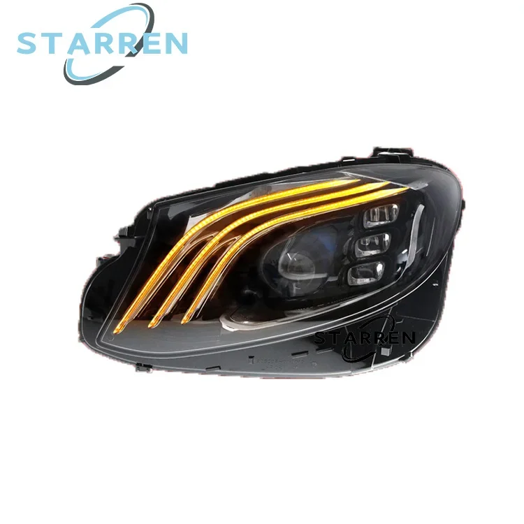 New Car Headlight Assembly Maybach style Led  Headlamp Headlights For Mercedes  E Class W213 S213 E200 E250 E300 E350 E400