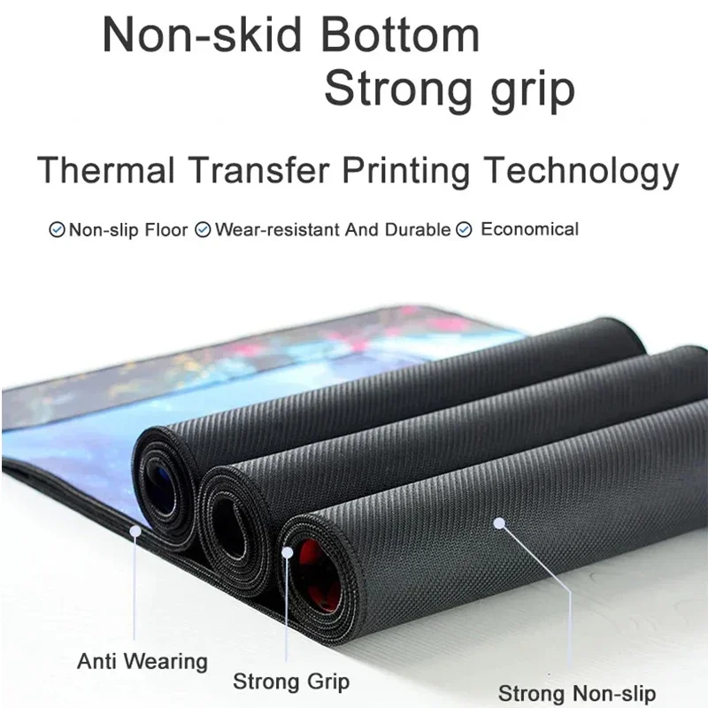 Flor de lótus branca mousepad computador mouse pad jogos abstrato decoração de mesa grandes almofadas de ratos antiderrapante lavável tapete de mesa de estudo