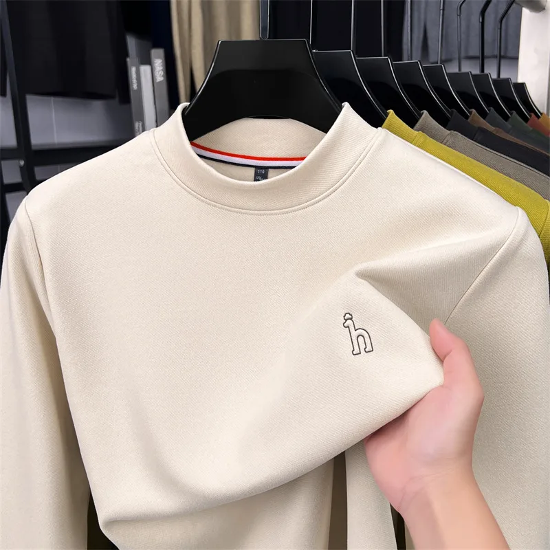 

Sports Hoodie Men's 2025 Autumn and Winter New Item Men's Warm Long Sleeved Top Loose Pullover