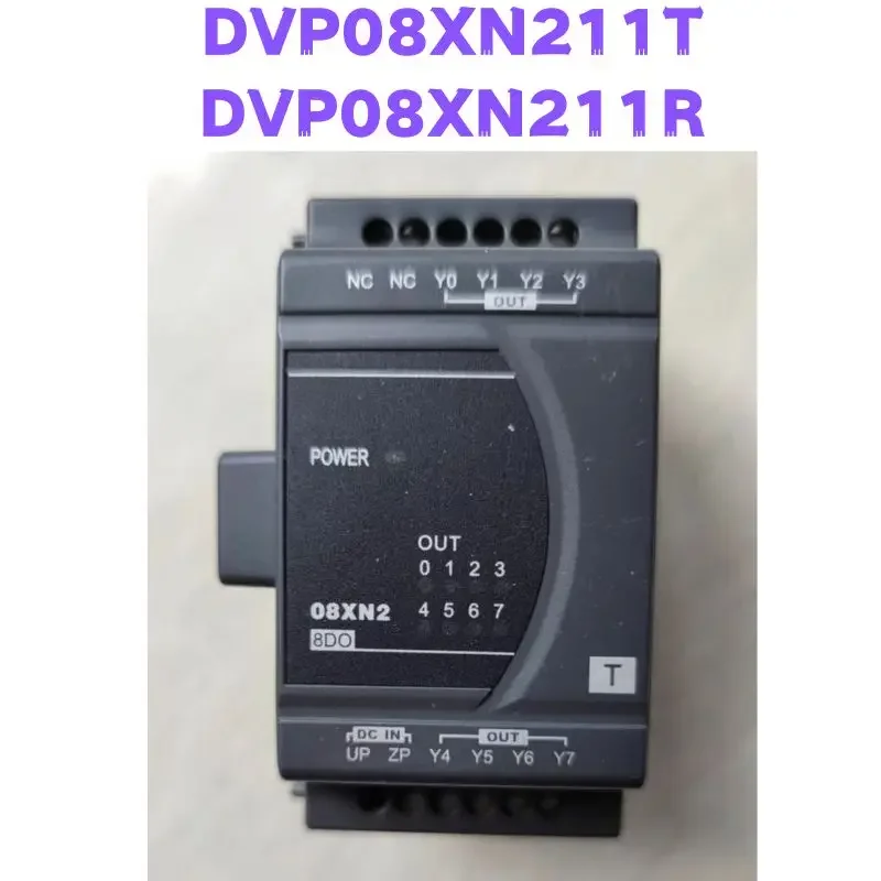 

Second-hand DVP08XN211T DVP08XN211R Module Tested OK