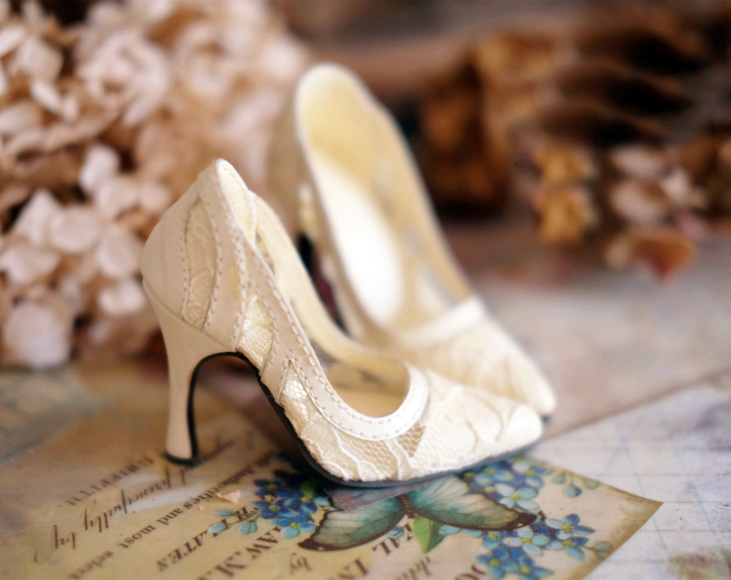 D04-A154 子供手作りおもちゃ GR AS MDD 人形 BJD/SD GSC 人形アクセサリー白ピンク黒色ベーシックレースヒール 1 ペア