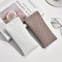 Pouch Glasses Case Portable Squeeze Top Sunglass Case Leather Soft Sunglasses Cases Easy To Use Eyeglasses Box