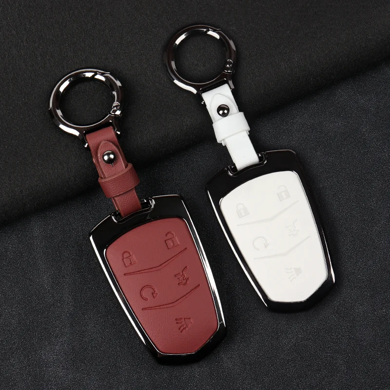 Suitable for Cadillac xt5 keycase ct5 xt4 atsl xts ct6 ct4 xt6 gt4 Lyriq keycover keyshell keychain