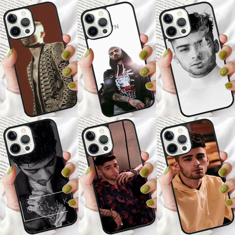 Zayn Malik Phone Case For iPhone 16 15 14 plus XR XS 11 12 13 Pro max Soft Bumper Shell Cover coque