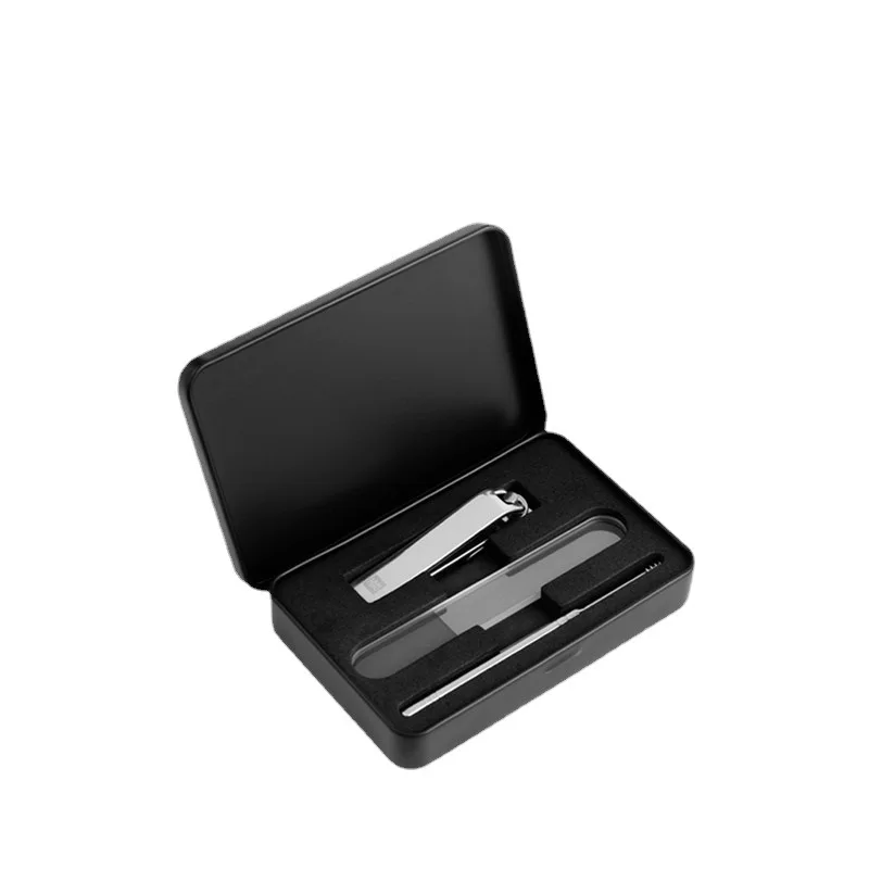 Кусачки для ногтей с защитой от брызг, набор из 4 предметов, кусачки для ногтей, ножницы для ногтей для мужчин и женщин, домашние ножницы для педикюра