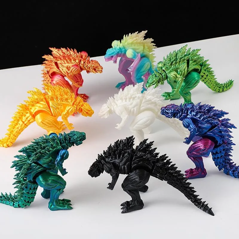 

3D Printed Muscle Monster Creative Movable Joint Monster Fidget Toys 3D Printed Toys Home Decor Desktop Ornament for Kids Gift