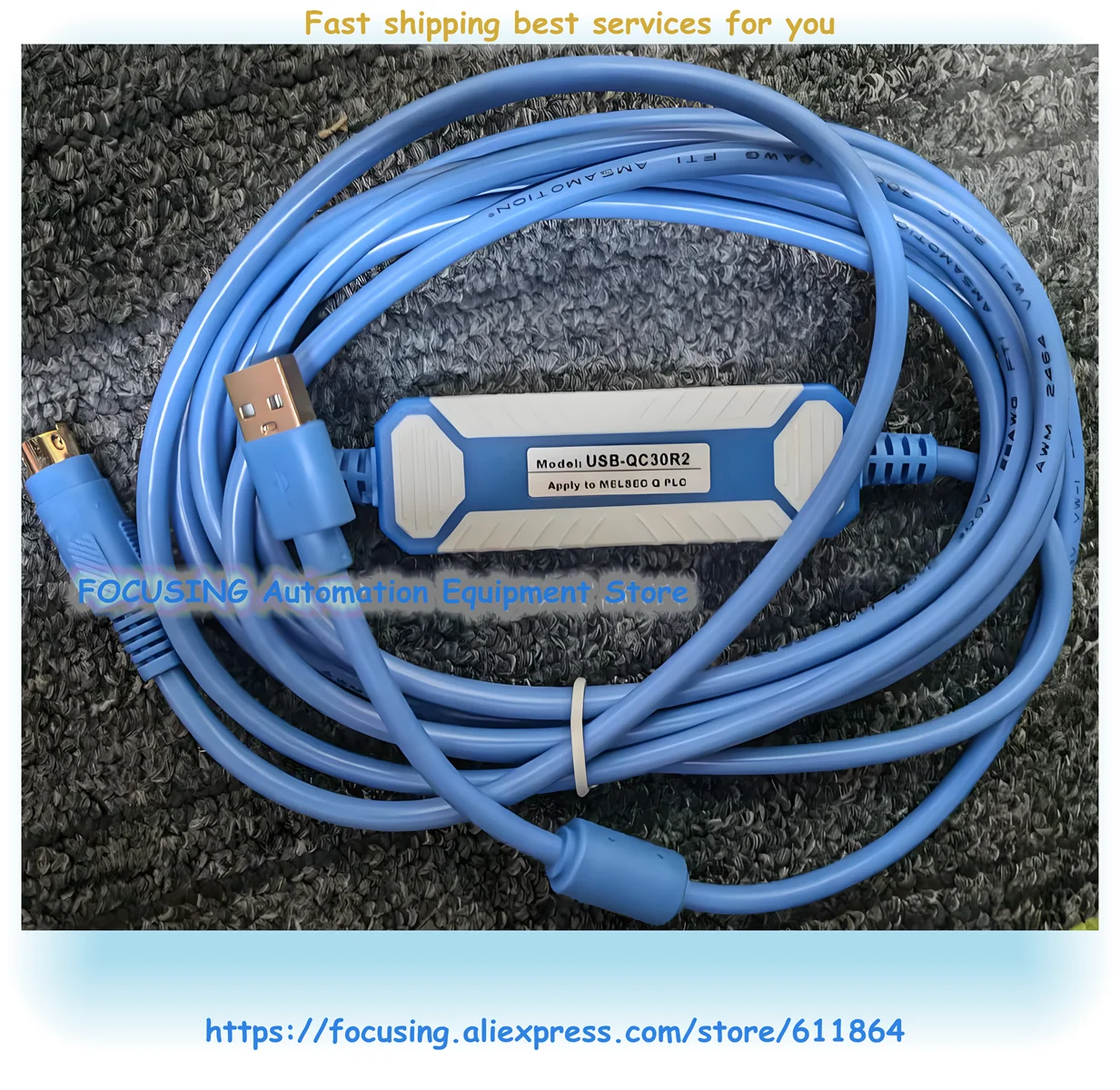 

USB-QC30R2 USB And RS232 Used For Q Series PLC
