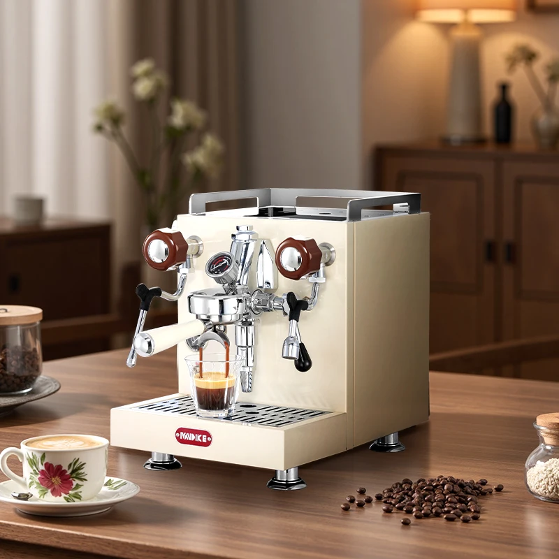 Italian Classic Commercial Espresso Coffee Maker With E61 Grouphead Hand-Controlled Electric For Outdoor Hotels And Cars