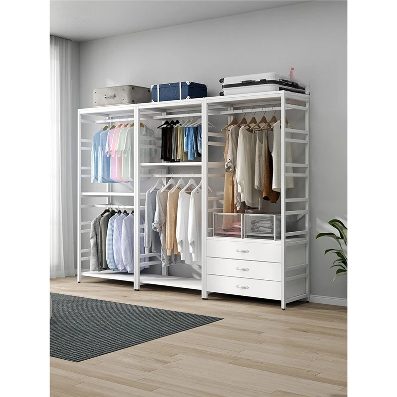Drawer open same wardrobe cloakroom hanger