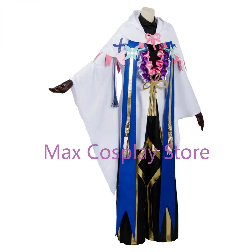 Max Caster Merlin Ambrosius Carnival Cosplay Costume Full Set Custom size