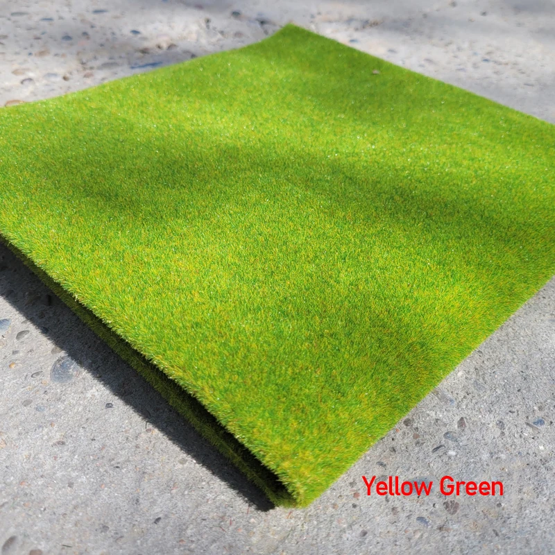 Rouleau Tapis Paysage Herbe Pour Table De Sable – Accessoire Modélisme Ferroviaire, Diorama, 25x25cm, 50x50cm, 33x100cm, Vert