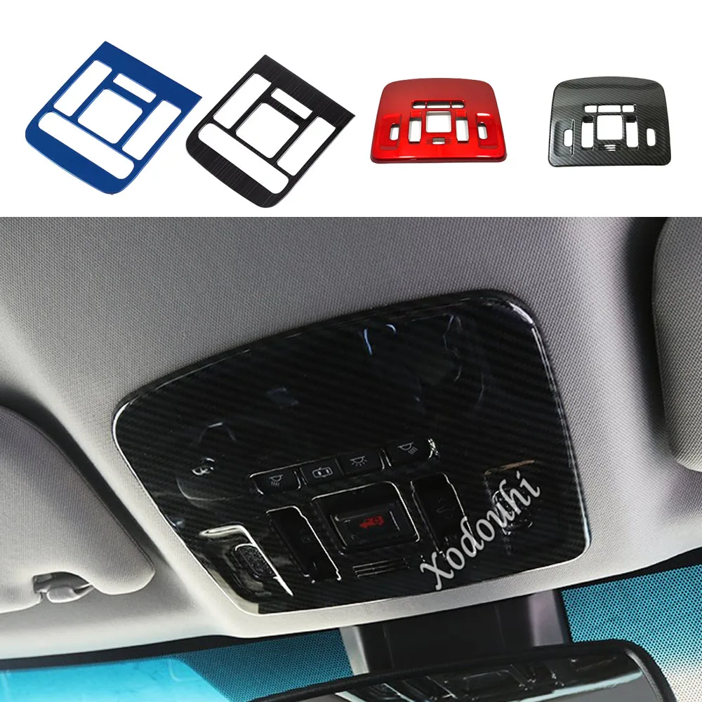 

Car Styling Front Inner Read Reading Switch Light Lamp Frame Trim Cover 1PCs For Toyota Camry XV70 2018 2019 2020 2021 2022 2023