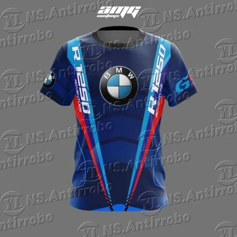 

Футболка BMW Moto 2025 — Toprak Razgatlioglu SBK Racing Fanwear, дышащая байкерская футболка для любителей супервелосипедов