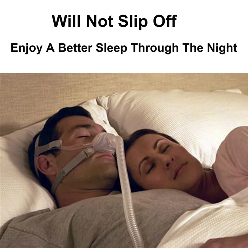 B05C-4-Pack 交換用ヘッドギアストラップ N20 鼻枕 CPAP マスク用、CPAP ヘッドギア N20 と互換性あり、調節可能なヘッドバンド