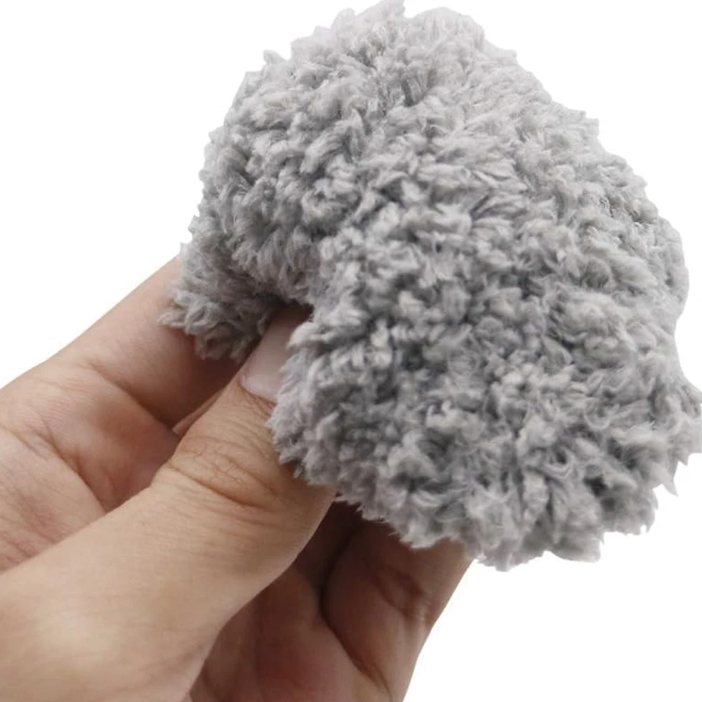 Microfiber Cleaning Rag For Window Cleaner Robot,Reusable 14.5cm Mops For Universal Round Robot Vacuum Cleaner Towel Dust Cloth image 6