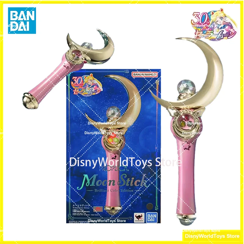 Коллекция 100% года, оригинальная модель Bandai Proplica, знаменитость Сейлор Мун, звезда, годовщина 30, особый цвет, серебряный кристалл, искусственная аниме модель