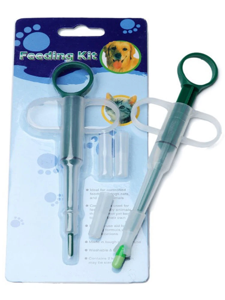 Pet feeding syringe Safe silicone comfortable baby cat feeding feeding medicine stick insect repellent liquid medicine syringe