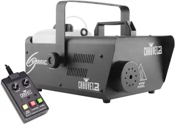 CHAUVET DJ Hurricane 1600 macchina per nebbia compatta ad alto rendimento con telecomando Timer e spegnimento automatico, nero