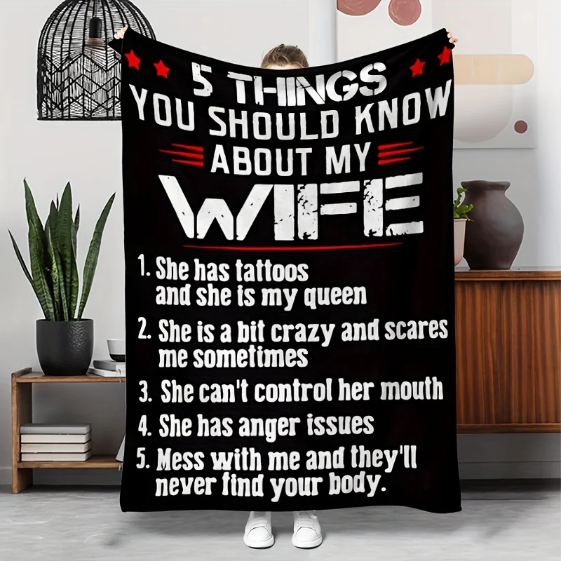 

A multi-functional blanket: suitable for both wife and husband, suitable for all seasons, made of durable fabric