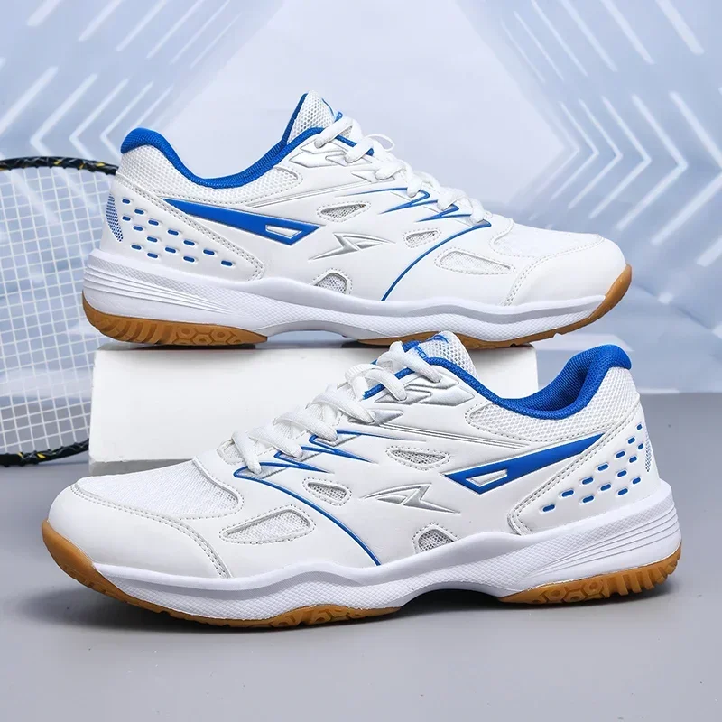 ผู้ชายวอลเลย์บอลมืออาชีพรองเท้าUnisexกีฬาBreathable Dampingรองเท้าผู้หญิงตาข่ายสวมใส่รองเท้าผ้าใบรองเท้าแบดมินตันใหม่