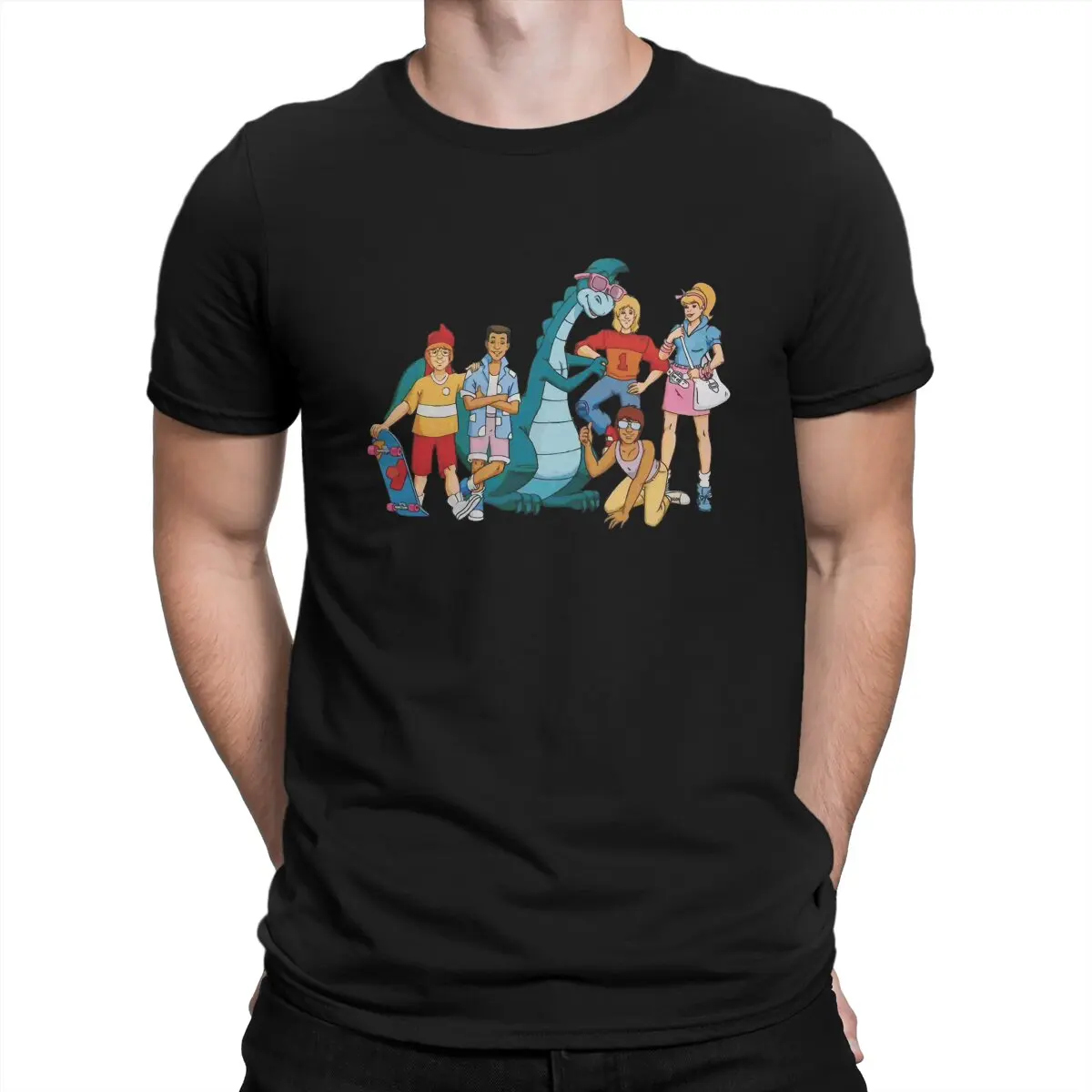 Denver The Last Dinosaur Newest TShirt for Men All Member Round Neck Pure Cotton T Shirt Personalize Gift Clothes Streetwear