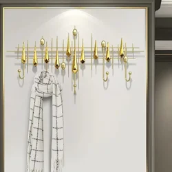 Wall Metal Clothes Rack Nordic Portable Entrance Hall Design Coat Racks Dress Hanger Accessories Perchero Para Bolsos Furniture