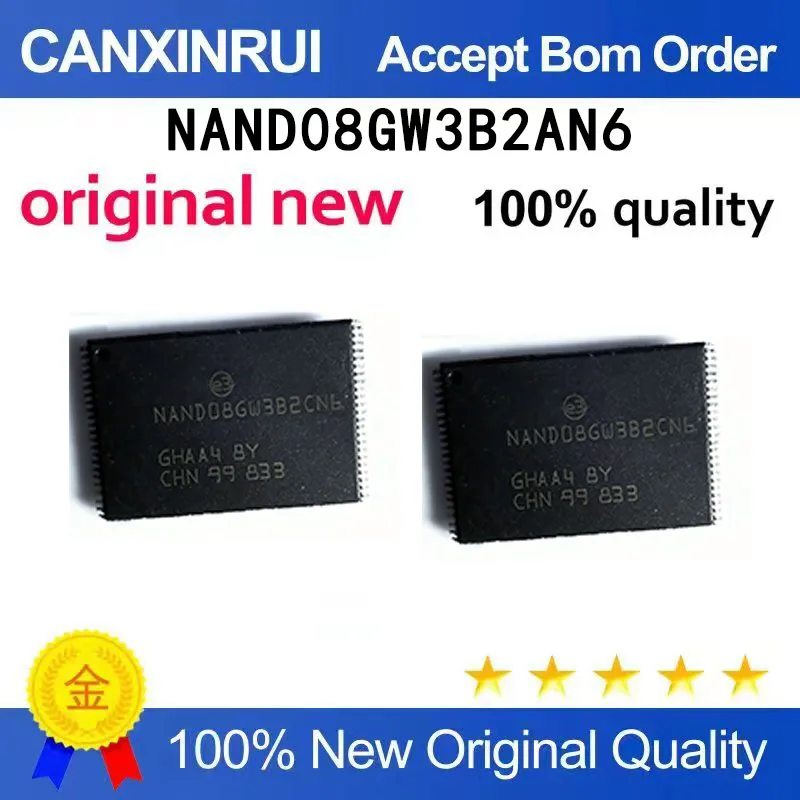 

(5pcs-100pcs）New stock NAND08GW3B2AN6 NAND08GW3B2CN6