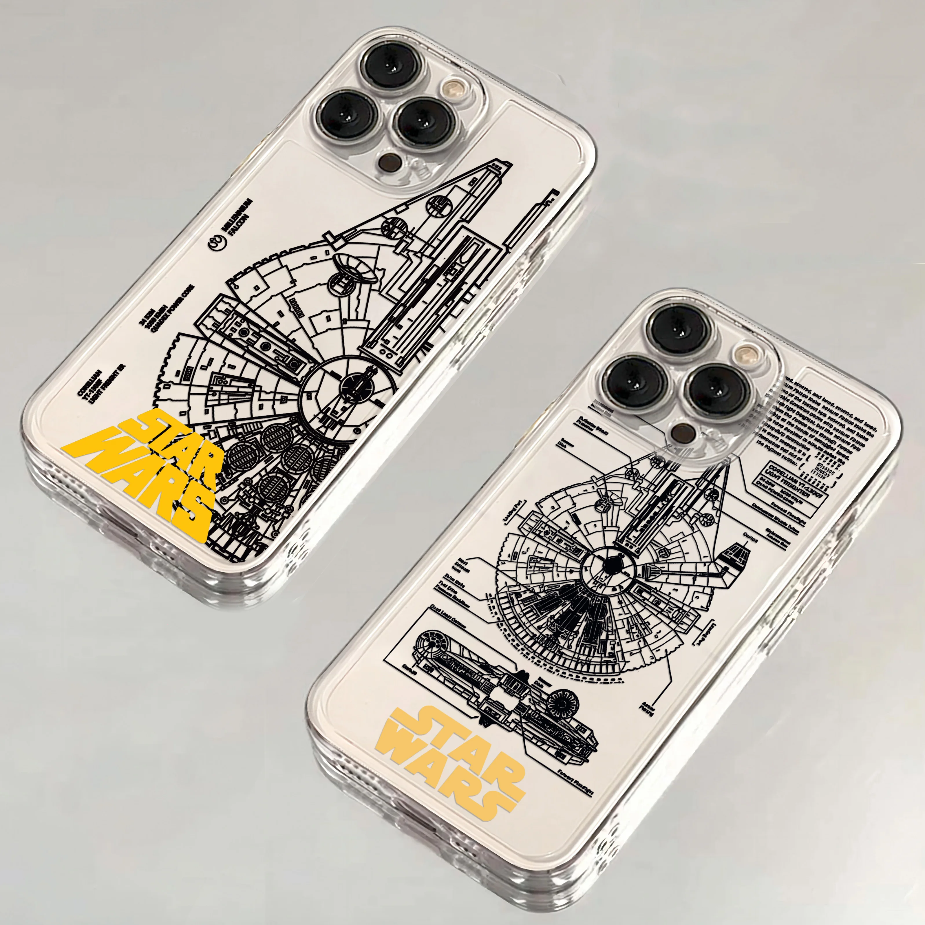 Hot Stars W-Wars Anime Phone Case For Samsung S26 S25 S24 S23 S22 S21 S20 FE Note20 Note10 Plus Ultra Lite Edge 5G Clear Cover