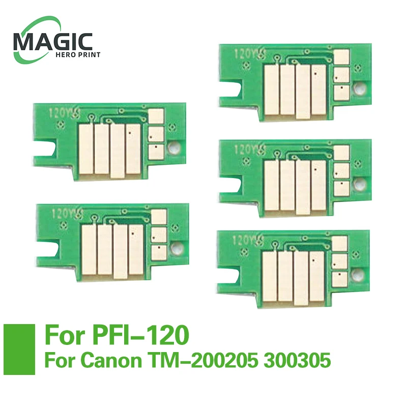 

Cartridge Chip For PFI-120 PFI120 Canon imagePROGRAF TM-200 TM200 TM-205 TM-300 TM-305 TM300 TM305 Printer Chips