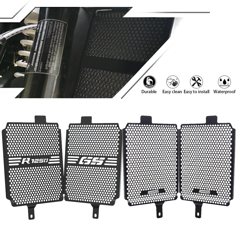 Radiator Guard Grill Protector For BMW R1250GS Adventure Exclusive TE 2019 2020 2021 2022 2023 Motorcycle Oil Cooler Guard Cover