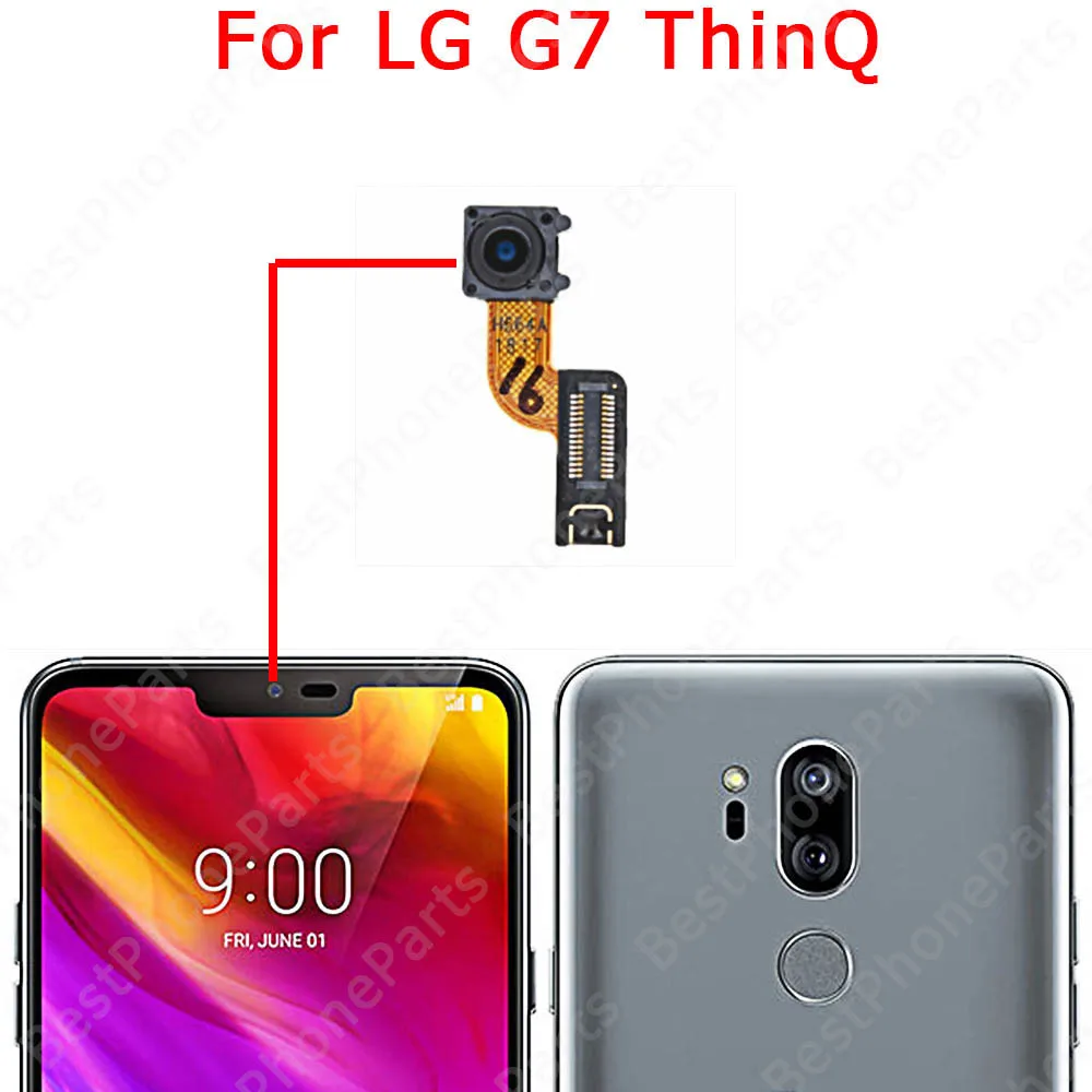 Selfie Big Camera For LG G4 G5 G6 G7 G8 G8S G8X ThinQ Backside Front Rear Facing Back View Camera Module Replacement