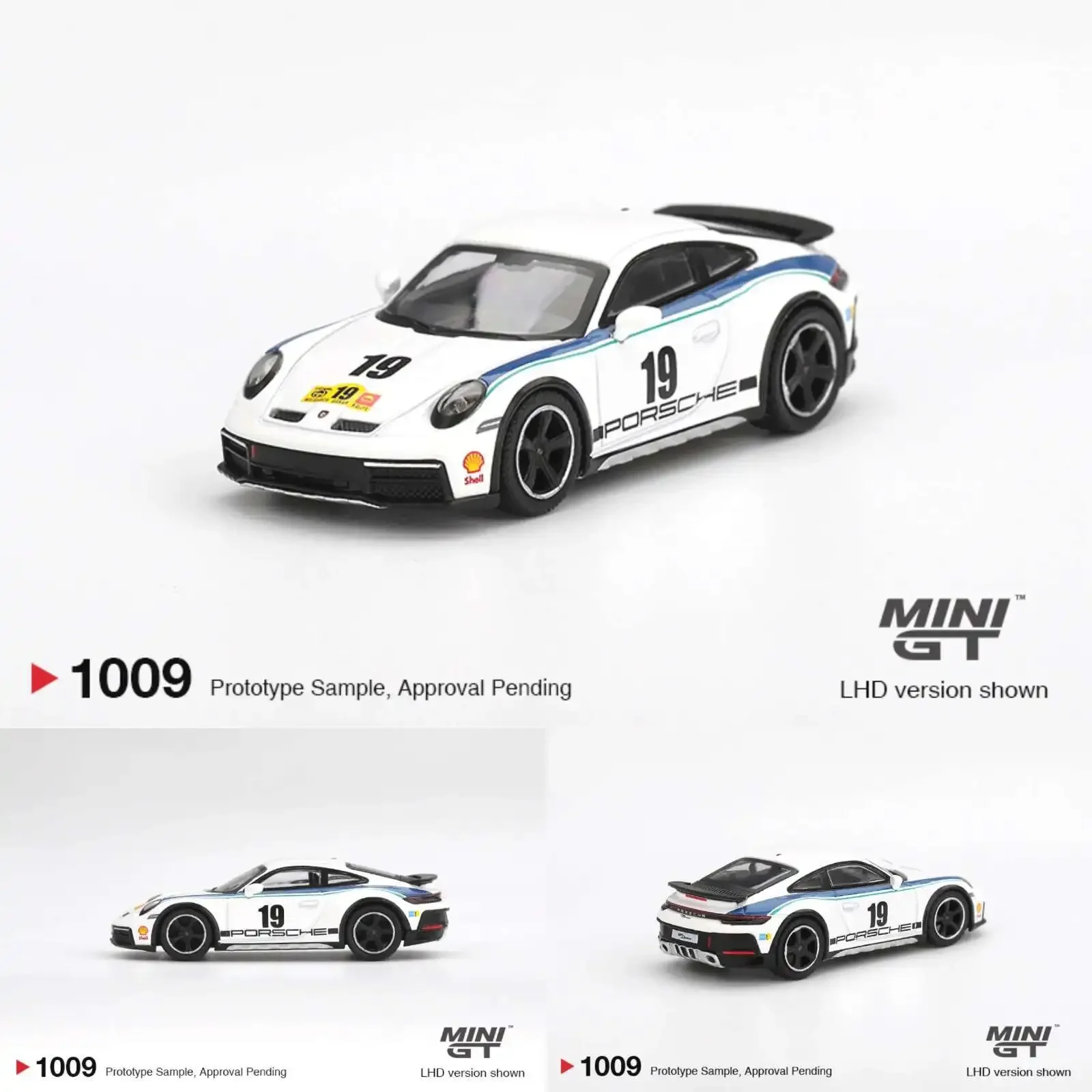 

PreSale MINIGT 1009 1:64 Porsche 911 Dakar Rally 1974 Diecast Car Model Collection Toys