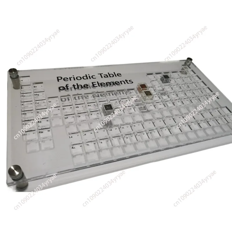 1Pcs Element Cube Display Rack Acrylic Periodic Table Rack Chemical Element Collection Rack