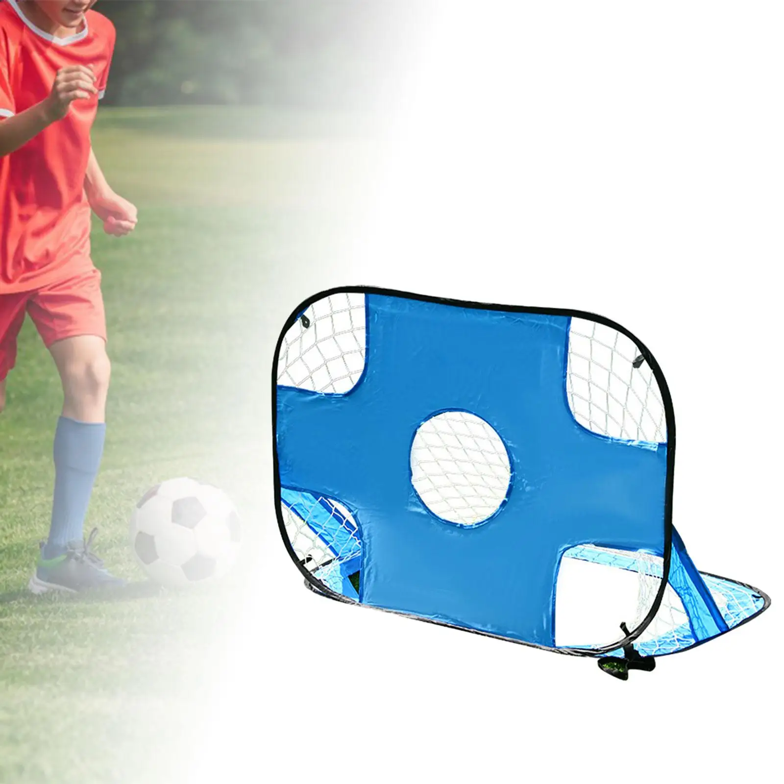 Kids Soccer Goal Outdoor Sports Games Easy Folding Training Gifts Football Goal