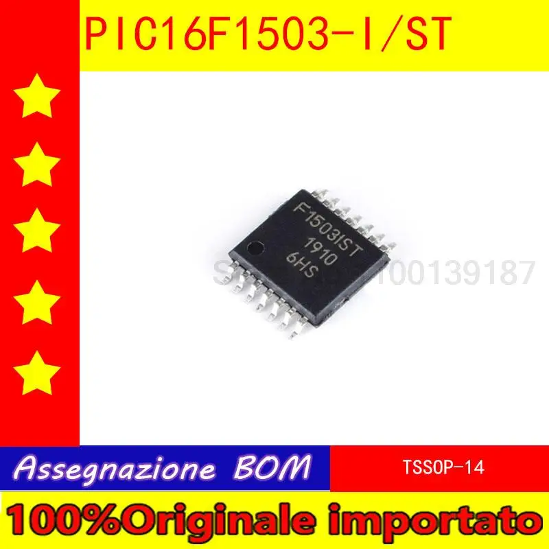 10pcs/lot PIC16F1503-I/SL SOP-14 16F1503-I/ST TSSOP-14 16F1503-I/P DIP-14  MCU microcontroller