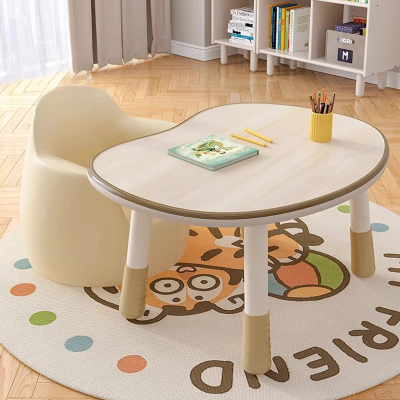 Kids Table Set Children's Desk Elementary Study Angle Adjustable Chair Classroom Furniture The Room Child Bedside Childrens Boy