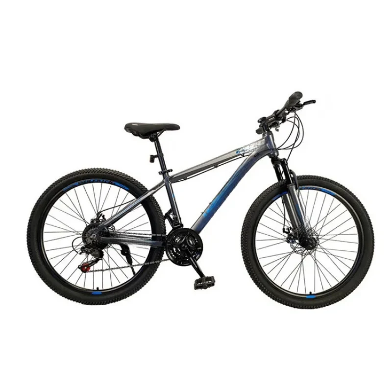 Aluminum Alloy Mountain Bike — 26/27.5/29-Inch Options Available, Designed Men, Equipped with Disc Brake System