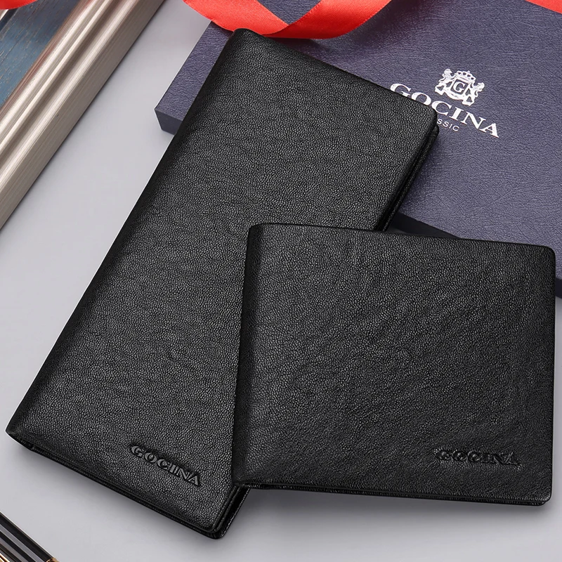 

2022 new Men's wallet Business Casual Leather Wallet Universal Coin wallet men purse