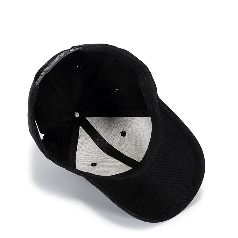 Baseball Cap Men Dad Hat Women Casual Embroidery X Caps Bend Visor Adjustable Cotton Male Bone Black Hat Bone Garros