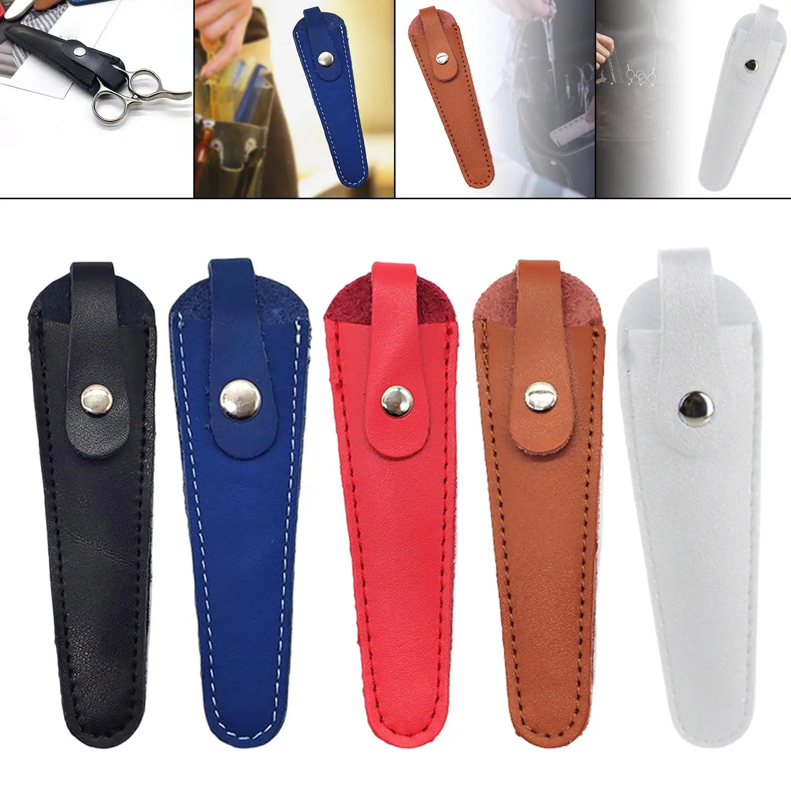 

Portable Scissors Protective Case Scabbard Cover Scissors Storage Bag Durable