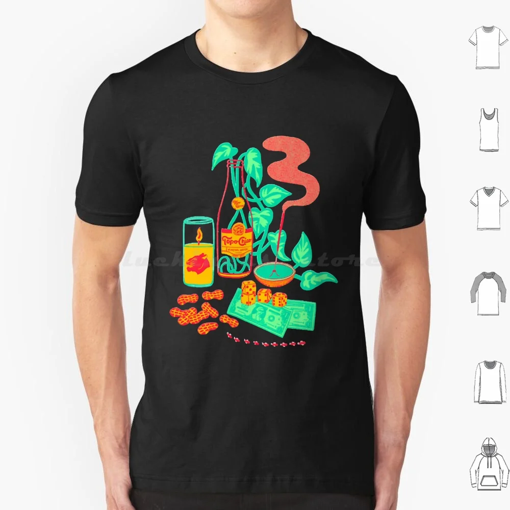 Topo Chico. ( 10 ) T Shirt Cotton Men Women DIY Print Aztec Princess Mineral Logo Water Topo Chico Monstera Mexico Prison