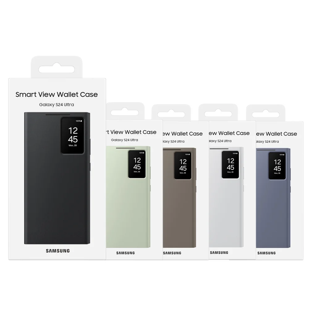 Oryginalne etui Samsung Galaxy S24 Ultra S24Ultra 5G Mirror View Case Smart View Wallet Flip — zdjęcie produktu 2