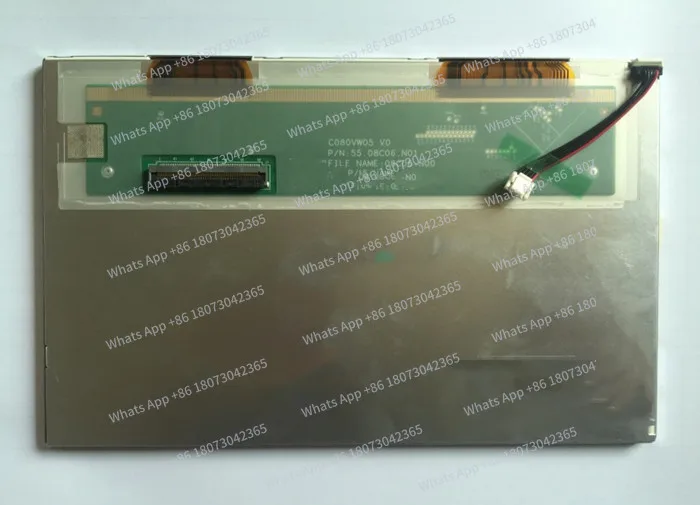 

8.0 inch 60PIN TFT LCD Screen C080VW05 V0 WVGA 800(RGB)*480