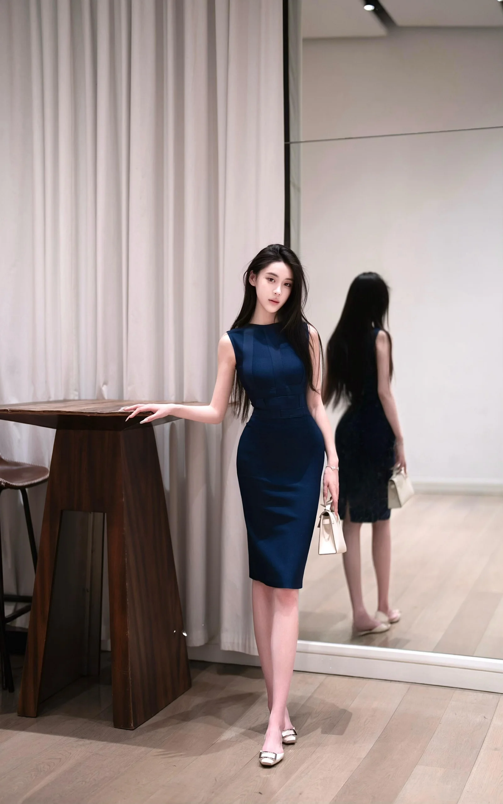 E Vestido Cruzado de Cintura Alta, Vestido Sexy Ajustado para Fiesta, Vestido de Verano sin Mangas, Adecuado para el T...