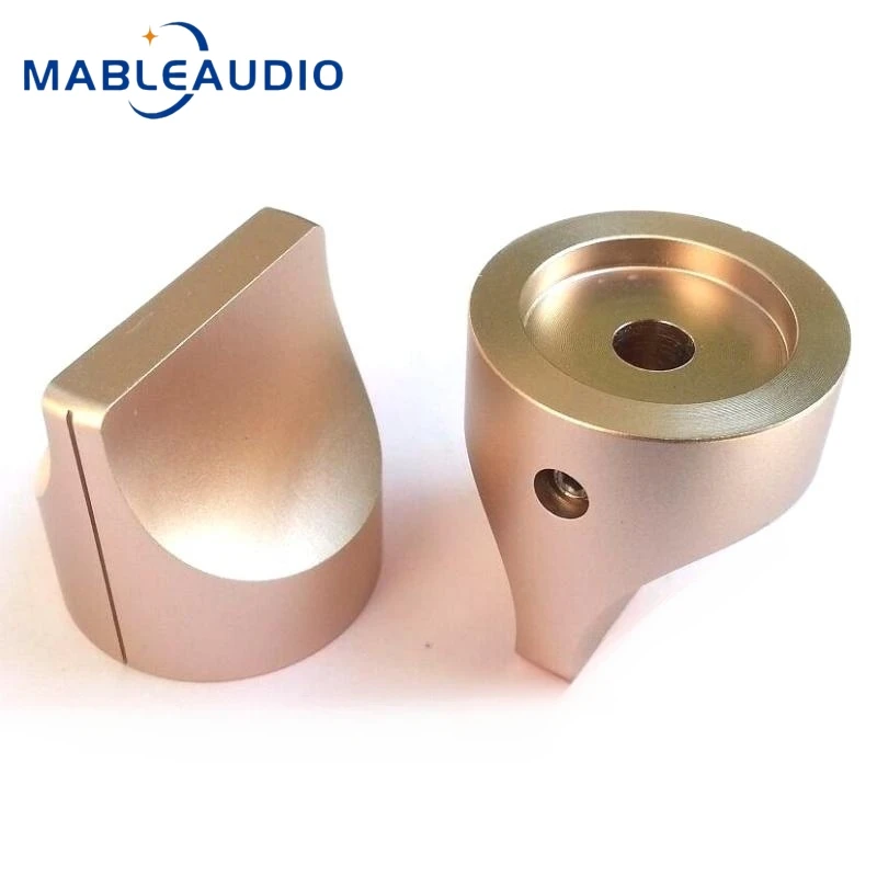 1PCS 28x28mm Solid Pure Aluminum Alloy Knob Volume Potentiometer HIFI Audio Amplifier Tone Knob