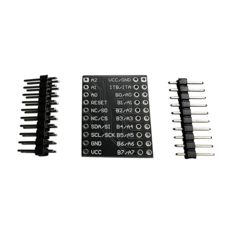 1 PCS MCP23017 Serial Interface Module IIC I2C SPI Bidirectional 16-Bit I/O Expander Black