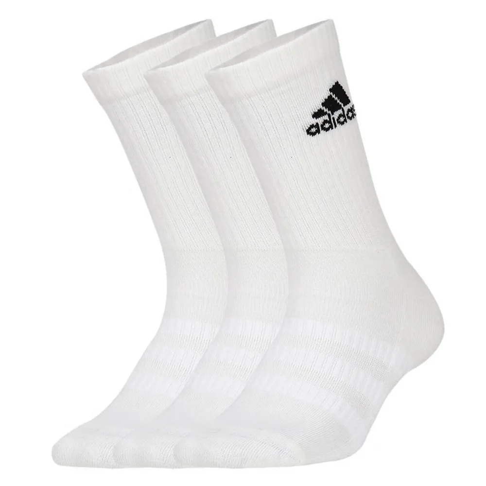 

Adidas Fashionable Basketball Socks, 3-Pack: Soft, Comfortable, and Breathable Knee-High Socks DZ9393