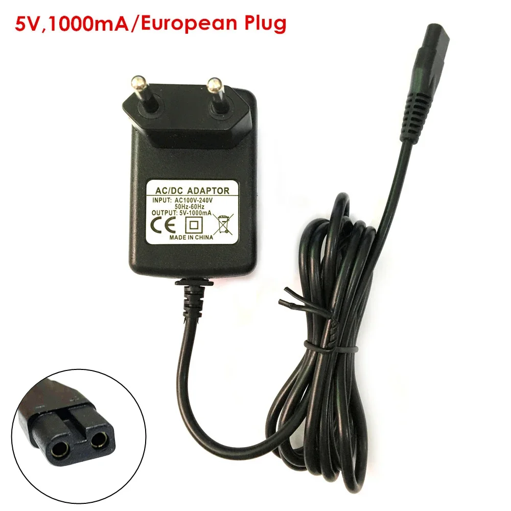 Kemei KM-1986 Original Hair Clipper Charger EU Plug Power Supply Adapter KM-1987 KM-1977 KM-1983 KM-1984 KM-1976 Hair Clipper