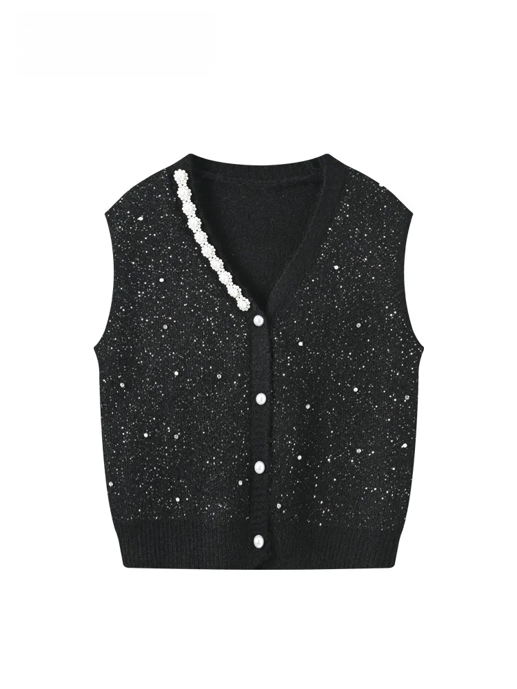 

plus Size Svel Vest Women Early Spring New Sle Hide Meat Slimming Versatile Top Trendy Korean Sle Polyester Fiber
