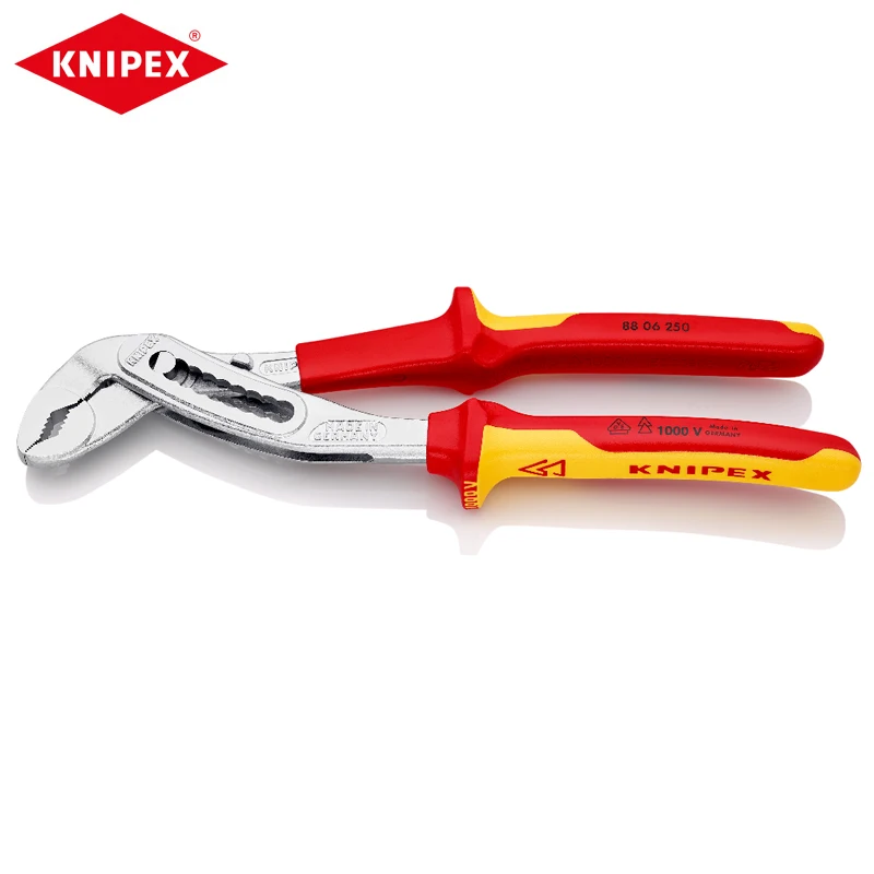 KNIPEX 88 06 250 Alligator Water Pump Pliers 1000V VDE